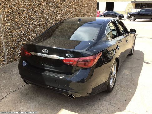 Used 2022 INFINITI Q50 Luxe w/ Cargo Package RWD image 5
