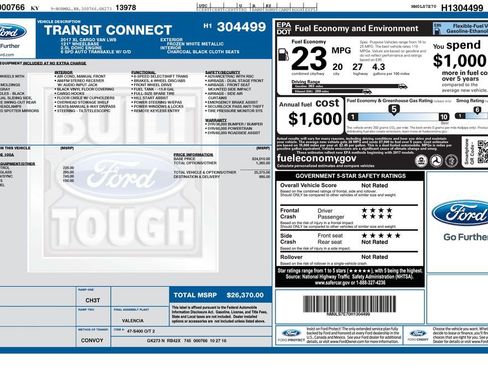 Used 2017 Ford Transit Connect XL FWD image 2