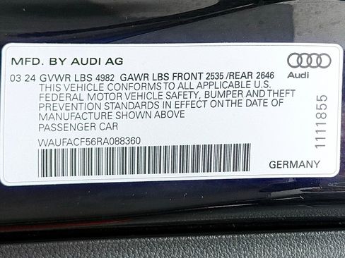 Used 2024 Audi A5 2.0T Premium Plus w/ Premium Plus image 63