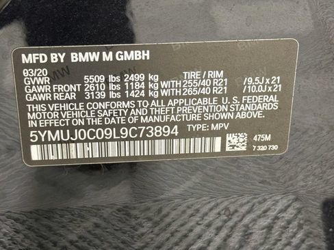 Used 2020 BMW X4 M w/ Executive Package AWD/4WD image 34