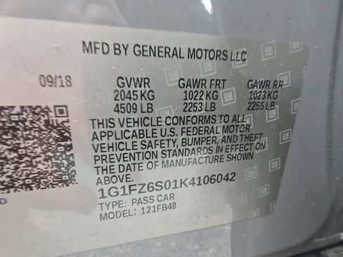 Used 2019 Chevrolet Bolt Premier w/ Infotainment Package image 13