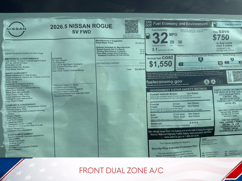Used 2026 Nissan Rogue SV FWD image 3