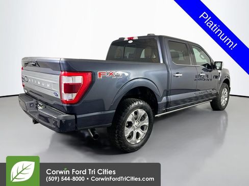 Used 2021 Ford F150 Platinum w/ FX4 Off-Road Package AWD/4WD image 16