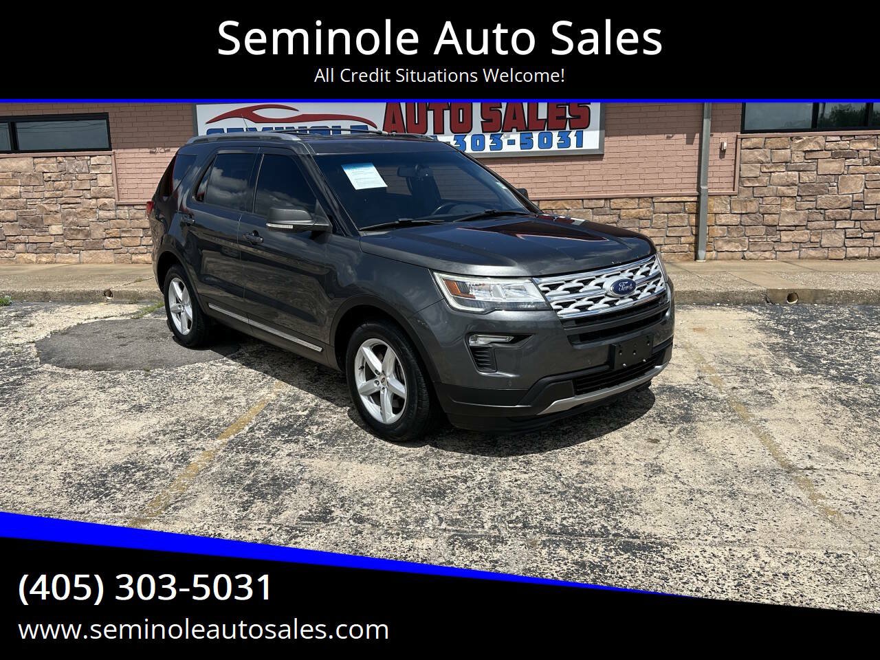 Used 2019 Ford Explorer XLT w/ Equipment Group 202A FWD image 1