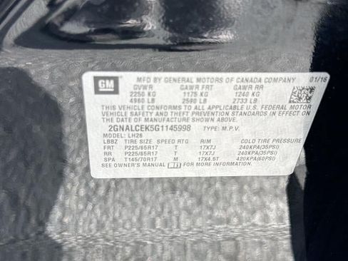 Used 2016 Chevrolet Equinox LT w/ Convenience Package FWD image 31