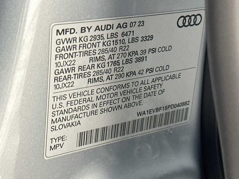 Certified 2023 Audi Q8 Premium Plus w/ Premium Plus Package AWD/4WD image 31