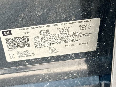 Used 2018 Chevrolet Equinox LS w/ LPO, Cargo Package FWD image 29