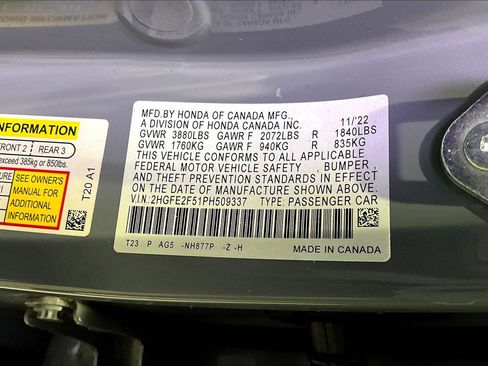Used 2023 Honda Civic Sport image 19