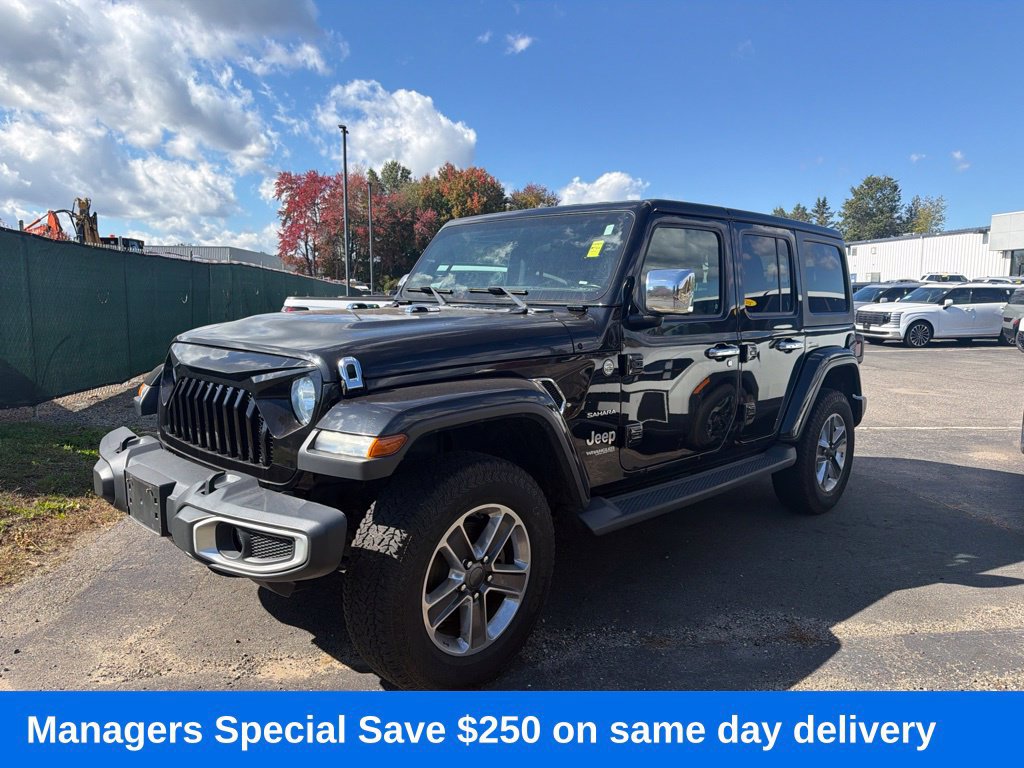 Used 2020 Jeep Wrangler Unlimited Sahara AWD/4WD image 1