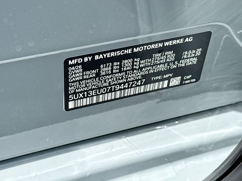 New 2026 BMW X5 sDrive40i w/ Executive Package RWD image 43