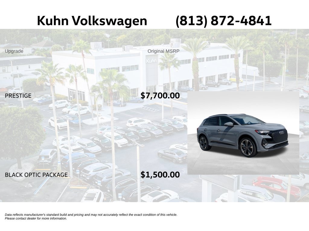 Used 2023 Audi Q4 e-tron Prestige w/ Black Optic Package AWD/4WD image 5