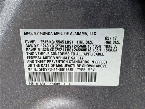 Used 2017 Honda Pilot LX image 20