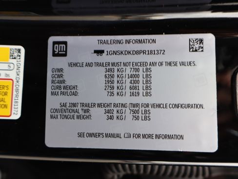 Certified 2023 Chevrolet Suburban Z71 w/ Luxury Package image 46