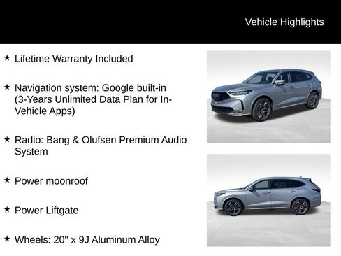 New 2026 Acura MDX w/ Advance Package AWD/4WD image 5