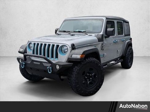 Used 2022 Jeep Wrangler Unlimited Sport image 1