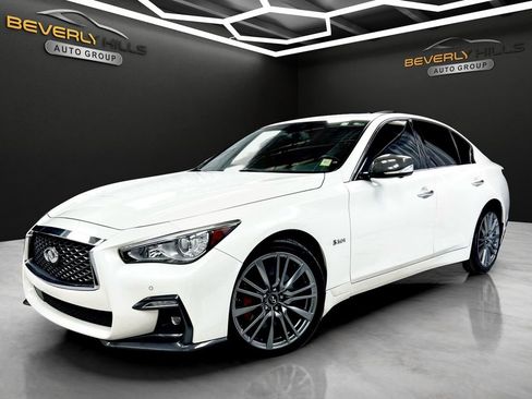 Used 2019 INFINITI Q50 Red Sport 400 w/ Proactive Package AWD/4WD image 1