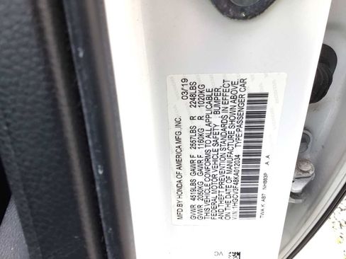 Used 2019 Honda Accord EX image 27