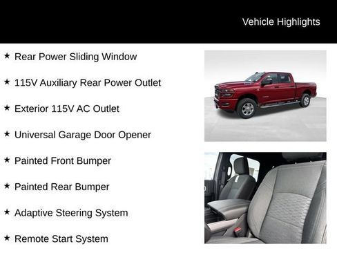 New 2026 RAM 2500 Big Horn AWD/4WD image 14