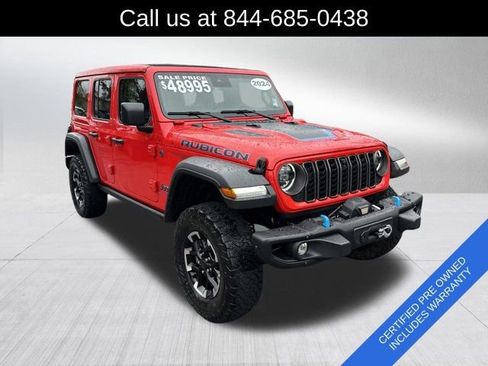 Used 2024 Jeep Wrangler Unlimited Rubicon 4xe w/ Capability Package image 3