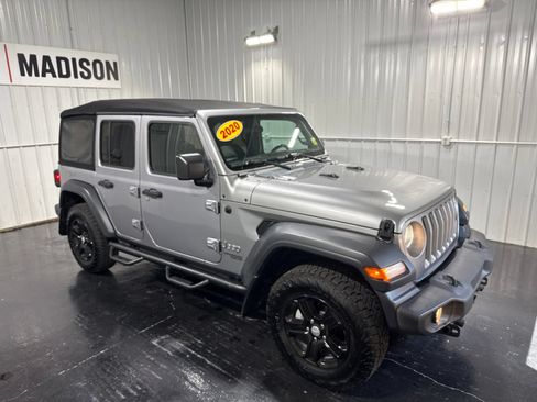 Used 2020 Jeep Wrangler Unlimited Sport S AWD/4WD image 4