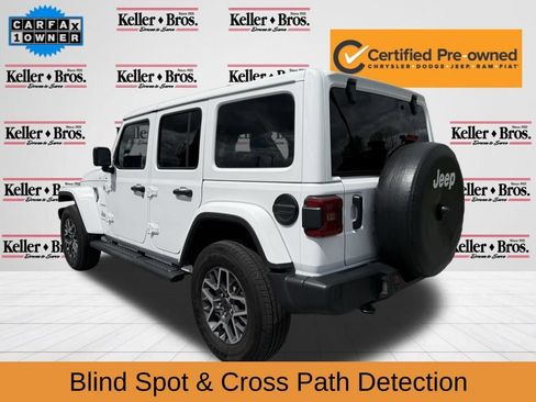 Used 2024 Jeep Wrangler Unlimited Sahara w/ Technology Group AWD/4WD image 5