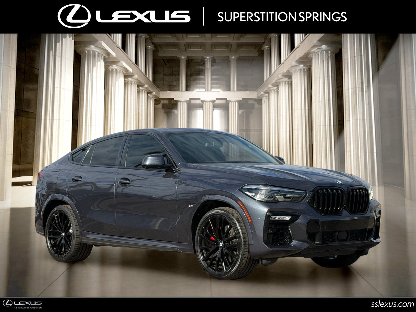 Used 2021 BMW X6 sDrive40i w/ M Sport Package RWD image 1