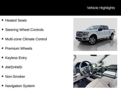 Used 2018 Ford F150 XLT w/ Equipment Group 302A Luxury image 31