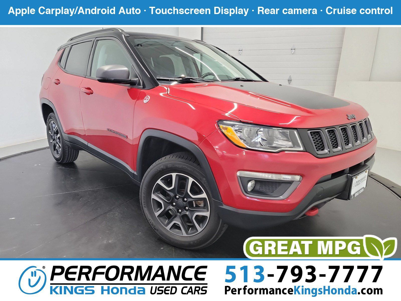 Used 2018 Jeep Compass Trailhawk w/ Leather Interior Group AWD/4WD 360° Tour