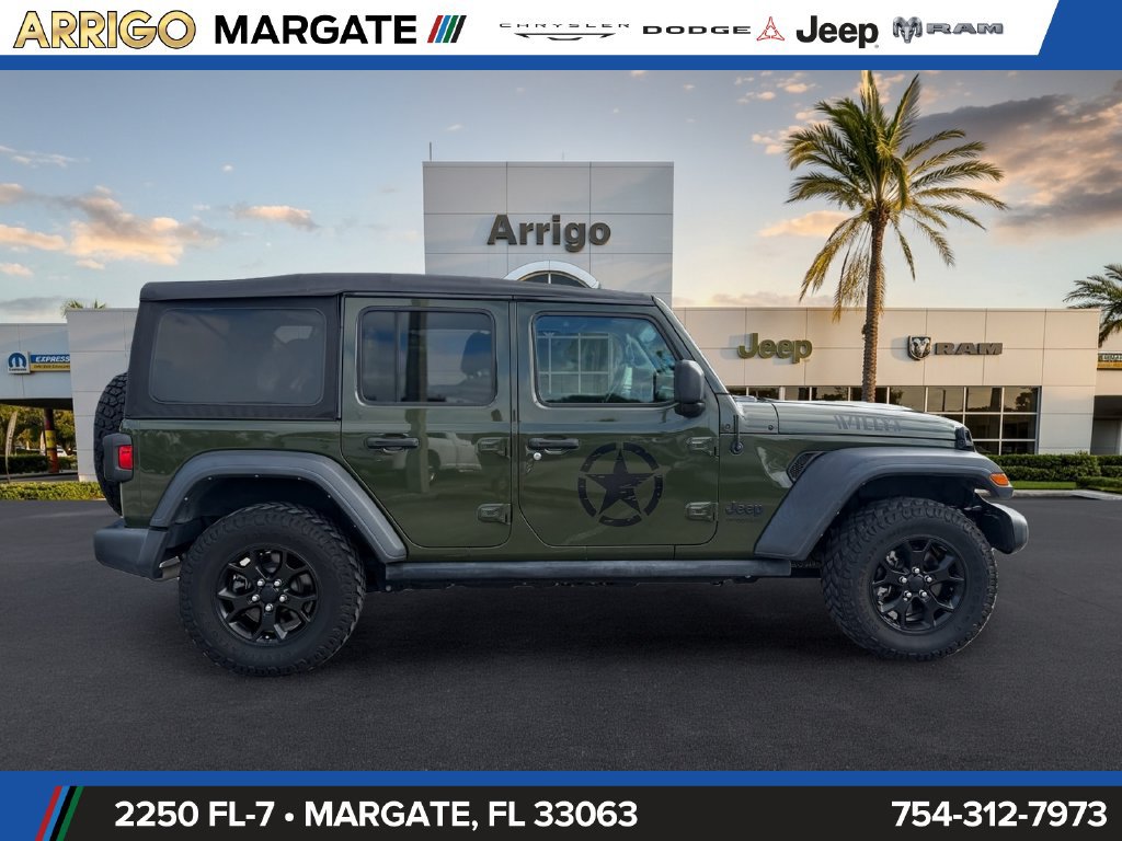 Used 2021 Jeep Wrangler Unlimited Sport AWD/4WD image 8