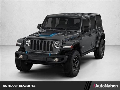 Used 2021 Jeep Wrangler Unlimited Rubicon 4xe w/ Steel Bumper Group AWD/4WD image 1