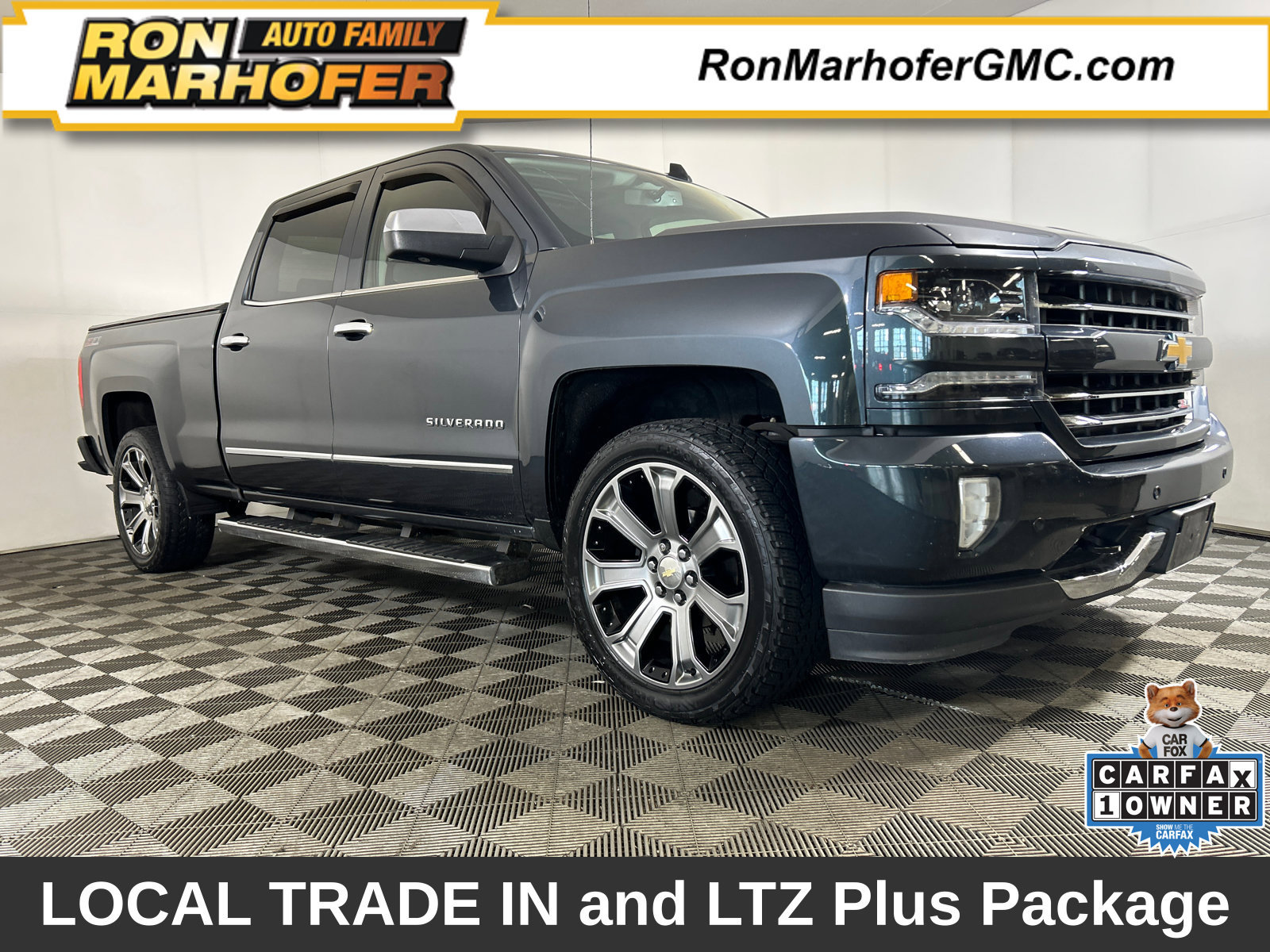 Used 2017 Chevrolet Silverado 1500 LTZ Z71 w/ LTZ Plus Package AWD/4WD 360° Tour