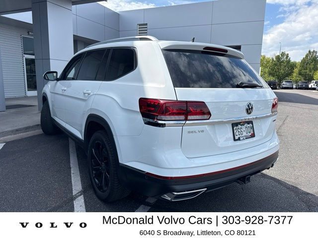 Used 2021 Volkswagen Atlas SEL Premium AWD/4WD image 2