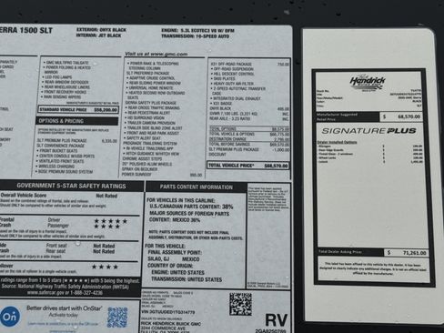 New 2026 GMC Sierra 1500 SLT w/ SLT Premium Plus Package AWD/4WD image 37