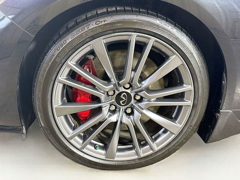 Certified 2023 INFINITI Q50 Red Sport 400 w/ Black Opal Edition RWD image 42