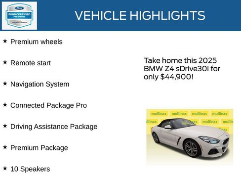 Used 2025 BMW Z4 sDrive30i image 23