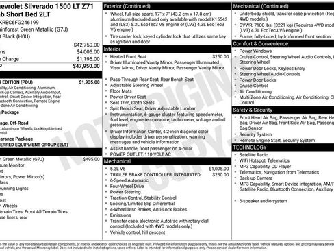 Used 2015 Chevrolet Silverado 1500 LT w/ All Star Edition AWD/4WD image 11
