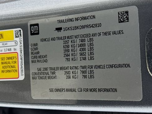 Used 2023 GMC Yukon SLT w/ SLT Premium Package RWD image 34