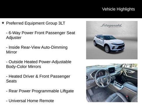 Used 2023 Chevrolet Blazer LT w/ Sound & Technology Package AWD/4WD image 9