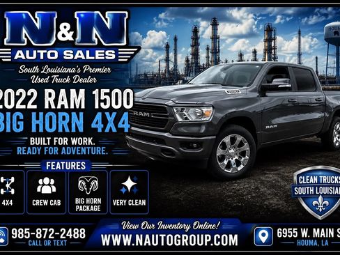 Used 2022 RAM 1500 Big Horn AWD/4WD image 1