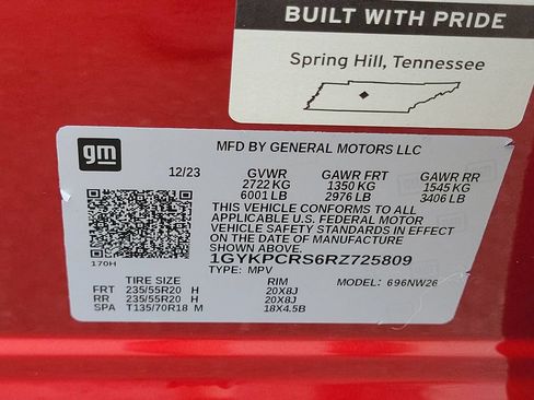 Certified 2024 Cadillac XT6 Premium Luxury w/ Technology Package FWD image 35