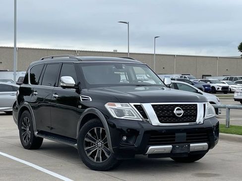Used 2017 Nissan Armada Platinum w/ Captain Seat Package RWD image 2