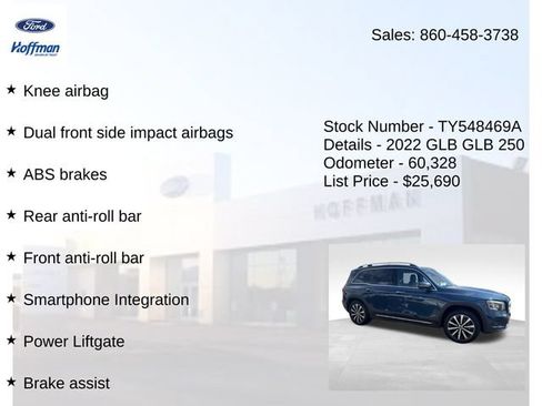 Used 2022 Mercedes-Benz GLB 250 4MATIC image 20