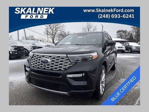 Certified 2023 Ford Explorer Platinum w/ Technology Package image 1