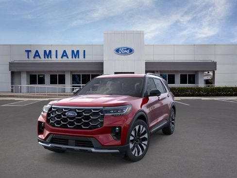 New 2026 Ford Explorer Platinum w/ LUX Leather Package AWD/4WD image 2