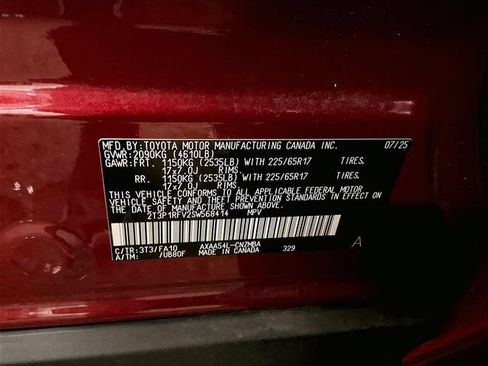 Used 2025 Toyota RAV4 XLE w/ Convenience Package AWD/4WD image 32