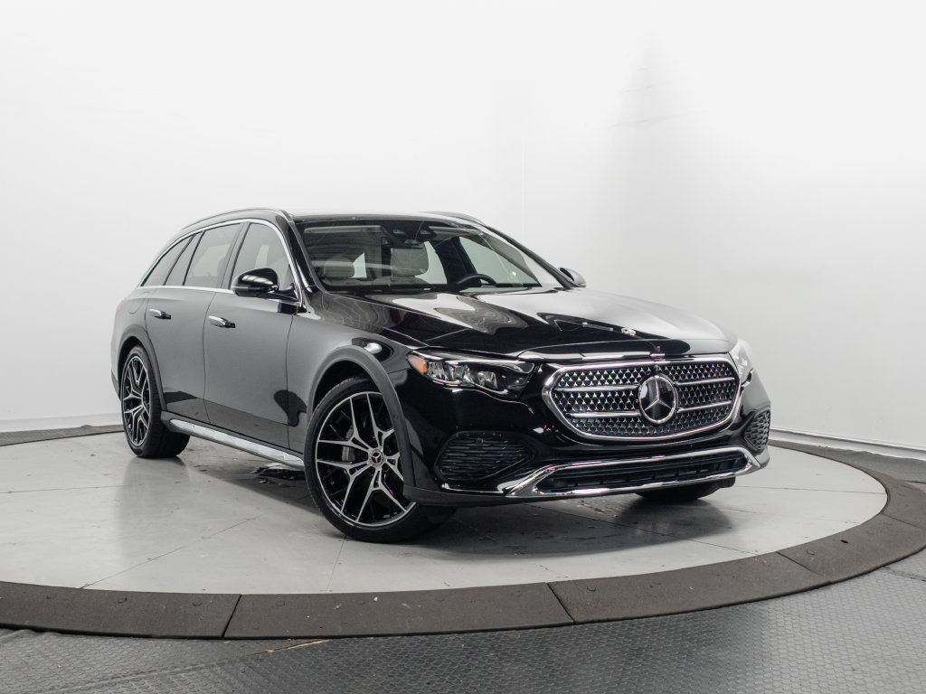 Used 2025 Mercedes-Benz E 450 4MATIC All-Terrain Wagon w/ Driver Assistance Package image 1