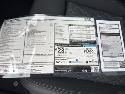 New 2026 Audi SQ5 Prestige