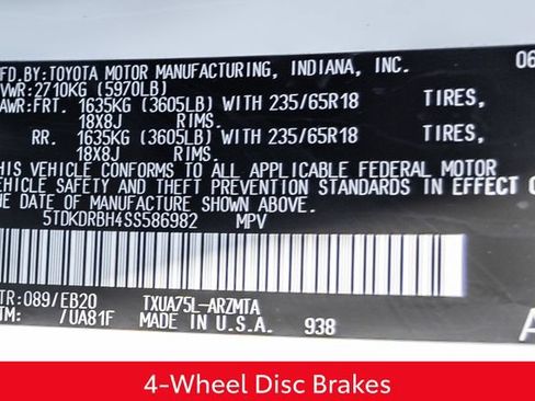 Certified 2025 Toyota Highlander XLE AWD/4WD image 34