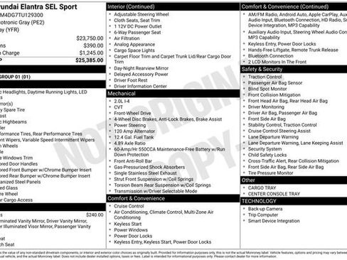 New 2026 Hyundai Elantra Sport image 19