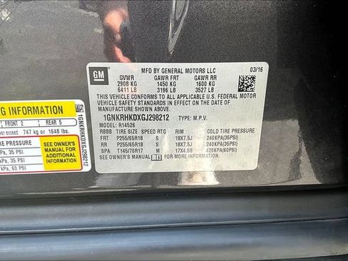Used 2016 Chevrolet Traverse LT FWD image 18